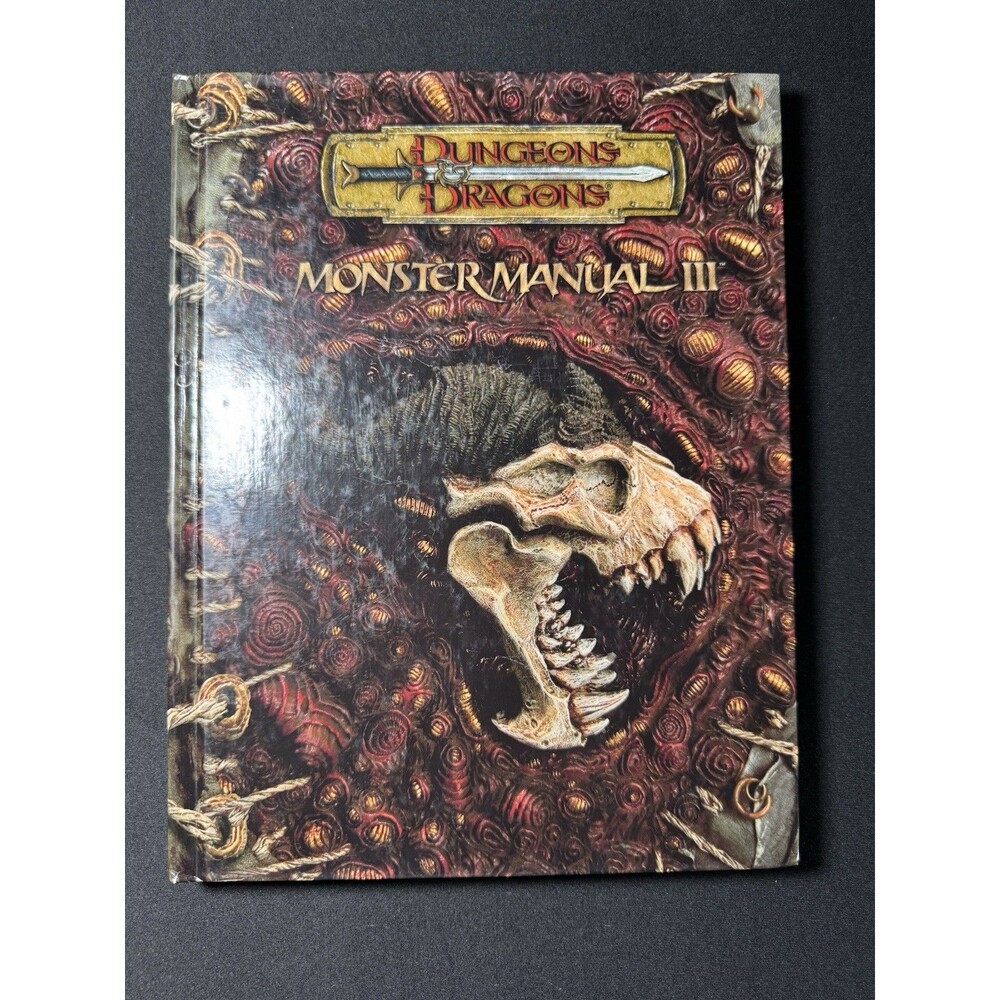 Dungeons & Dragons 3.5 d20 Monster Manual III Hardcover 1st Printing 2004